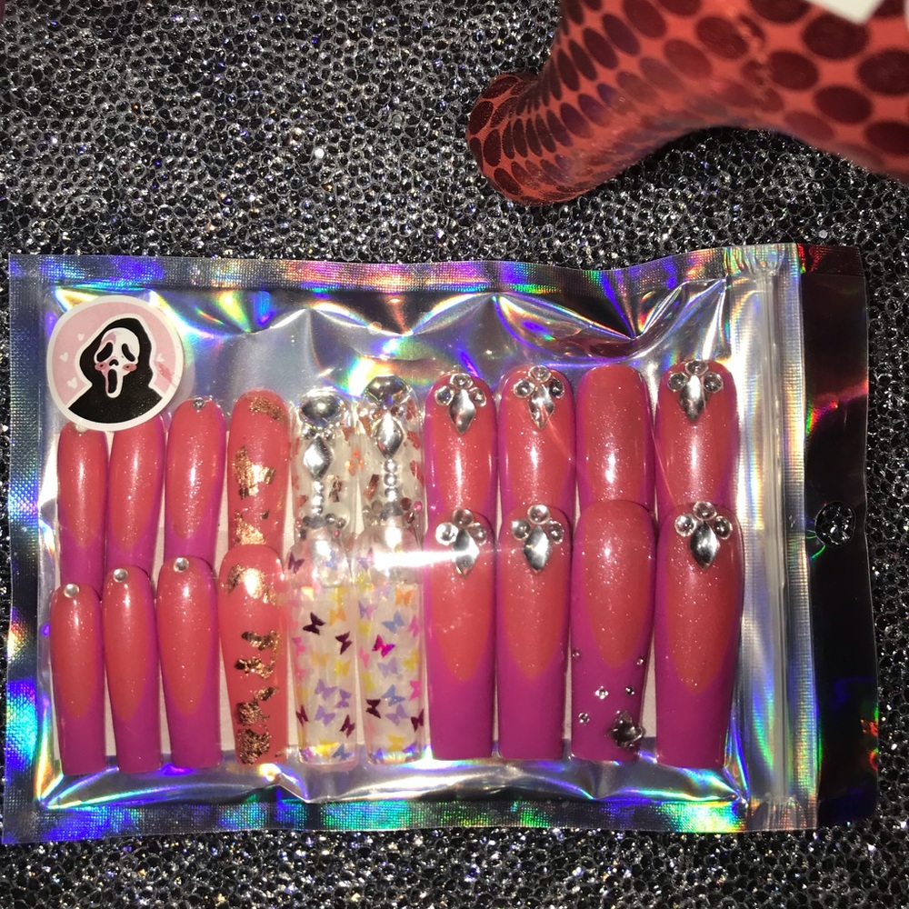 Reusable Hard Gel Press on nails 🛍